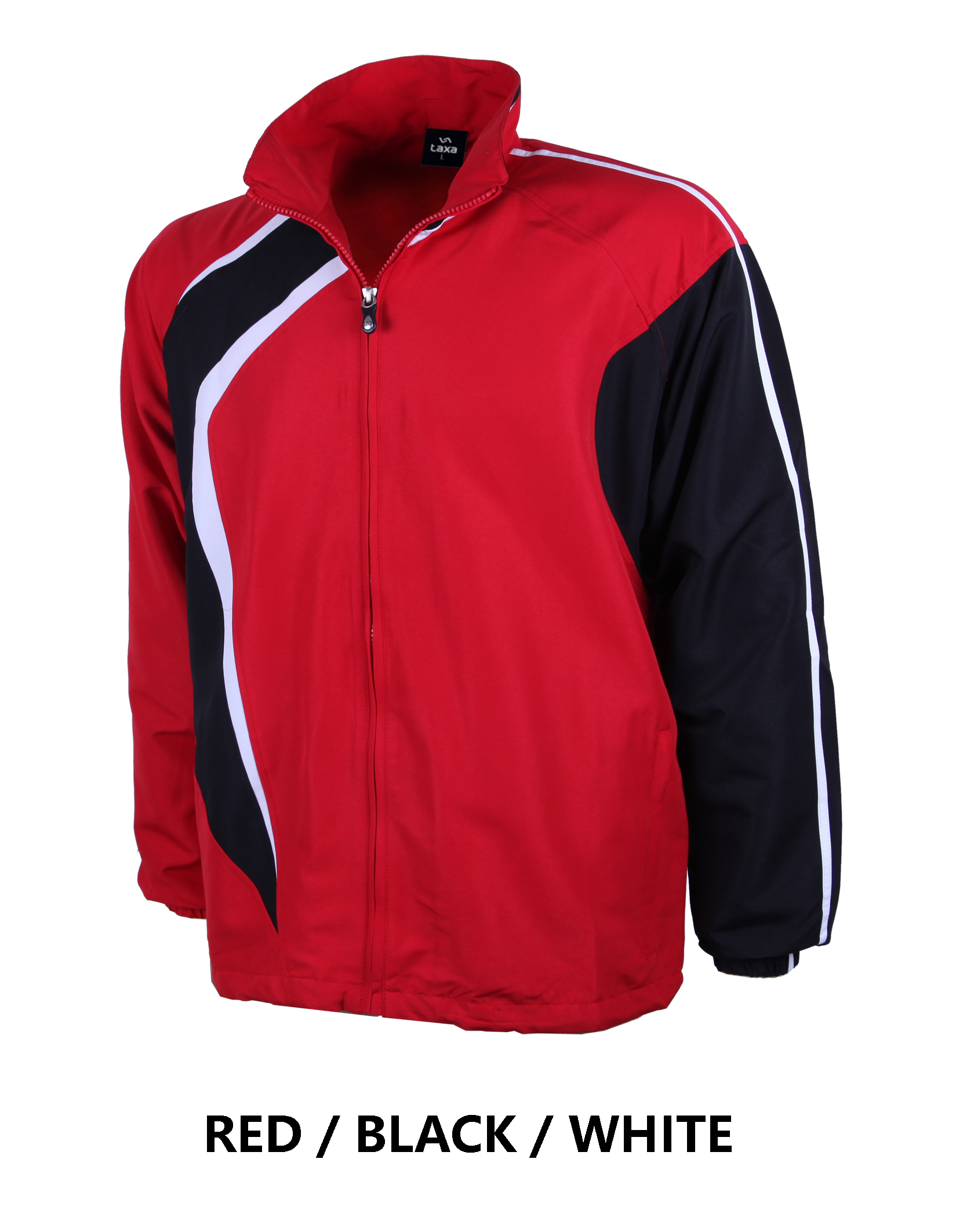 tracksuit red and black